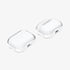 ACS05481 - Apple AirPods Pro 2 Case Ultra Hybrid in crystal clear showing the front